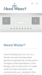 Mobile Screenshot of need-water.com